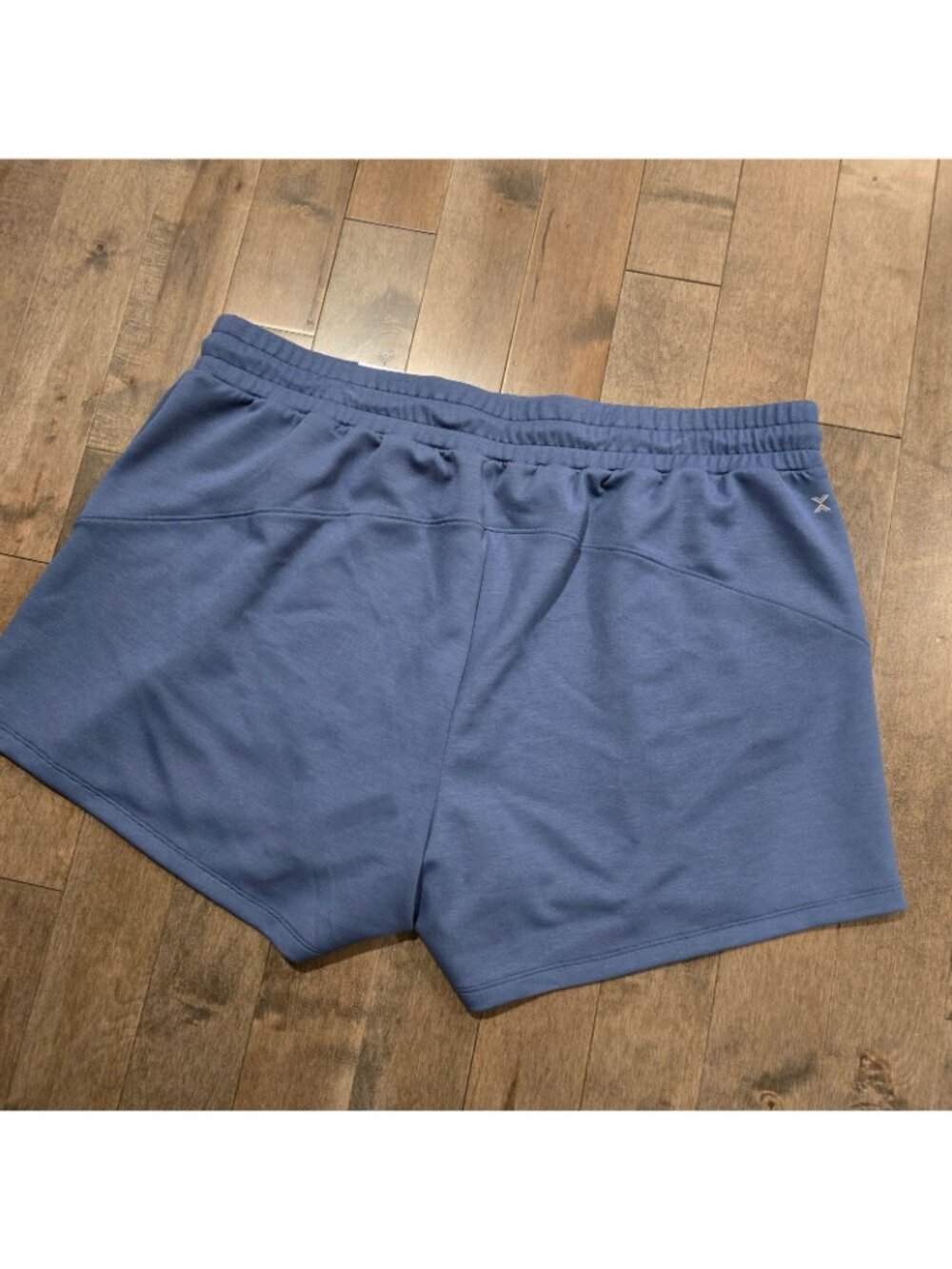 Xersion Womens Periwinkle Blue Athletic Shorts 5" Mid-Rise 1x - Picture 2 of 8